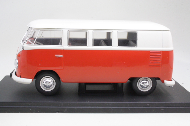 VW T1 Minibus 1965, oranssi/valkoinen (B-LAATU) - Sulje napsauttamalla kuva