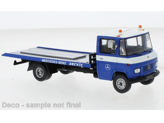 Mercedes L608D 1980, blue