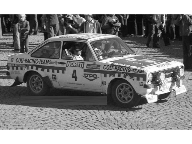 Ford Escort Mk2 RS1800, Finland 1975, T.Mäkinen, no.4