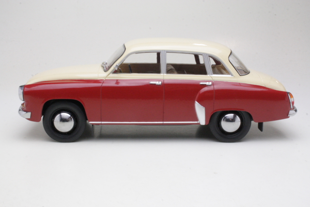 Wartburg 311 1959, punainen/beige