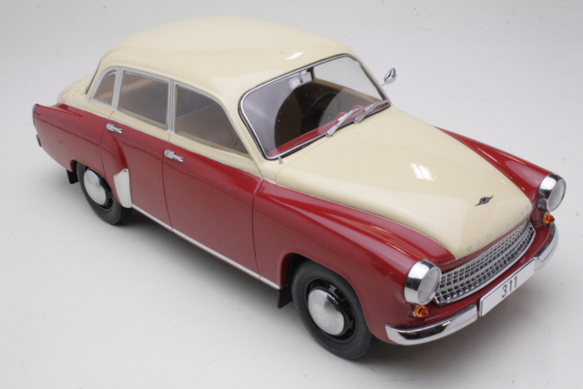 Wartburg 311 1959, punainen/beige