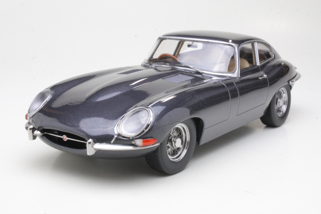 Jaguar E-Type Mk1 Coupe 1961, harmaa - Sulje napsauttamalla kuva