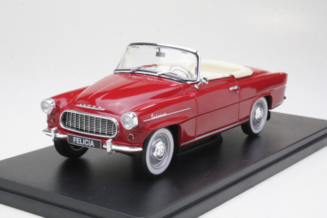 Skoda Felicia Convertible 1959, dark red