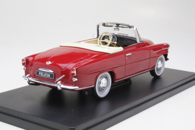 Skoda Felicia Convertible 1959, dark red