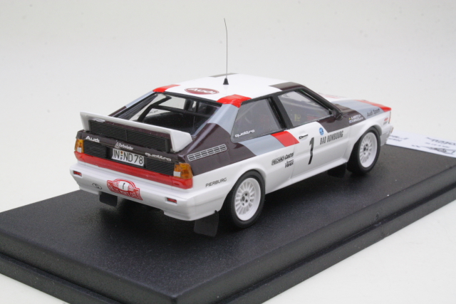 Audi Quattro, 2nd. Monte Carlo 1982, H.Mikkola, no.1