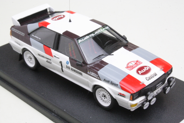 Audi Quattro, 2nd. Monte Carlo 1982, H.Mikkola, no.1 - Sulje napsauttamalla kuva