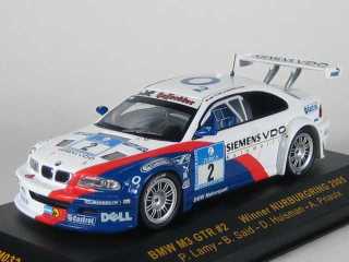 BMW M3 GTR, 1st. Nurburgring 2005, P.Lamy, no.2