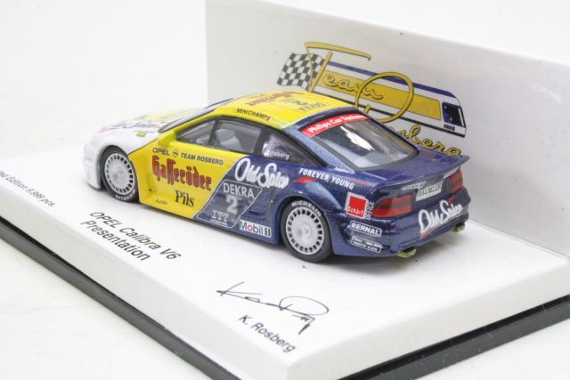 Opel Calibra V6 4x4, DTM Presentation 1995, K.Rosberg, no.2