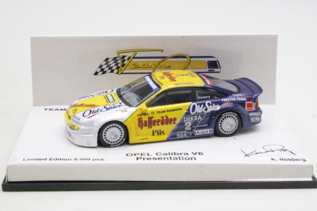 Opel Calibra V6, DTM Presentation 1995, K.Rosberg, no.2 - Sulje napsauttamalla kuva