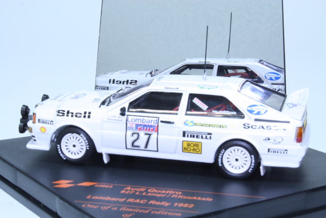 Audi Quattro, RAC 1982, L.Lampi, no.27 - Sulje napsauttamalla kuva