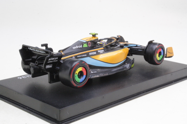 McLaren MCL36, F1 2022, L.Norris, no.4 "Signature"