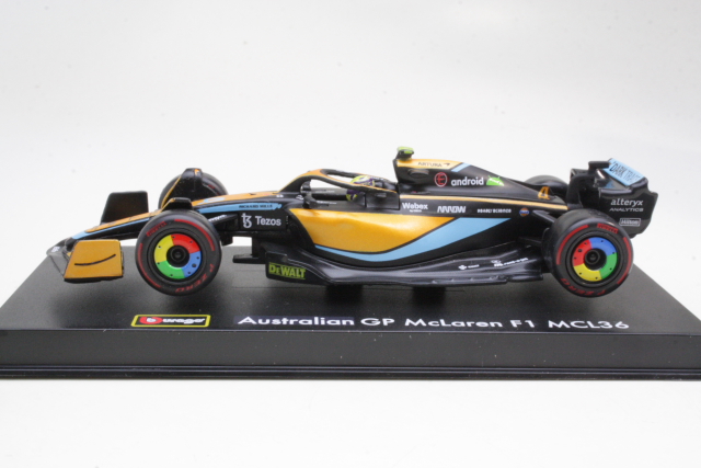 McLaren MCL36, F1 2022, L.Norris, no.4 "Signature"