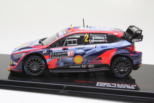 Hyundai i20 N Rally1, Monte Carlo 2022, O.Solberg, no.2