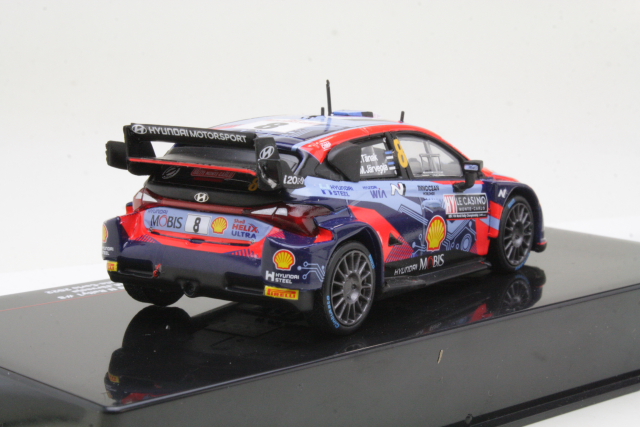 Hyundai i20 N Rally1, Monte Carlo 2022, O.Tanak, no.8
