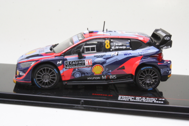 Hyundai i20 N Rally1, Monte Carlo 2022, O.Tanak, no.8