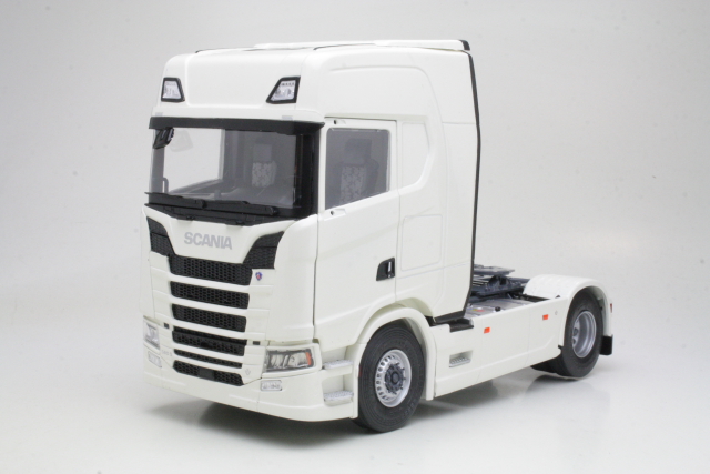 Scania S580 Highline 2021, valkoinen