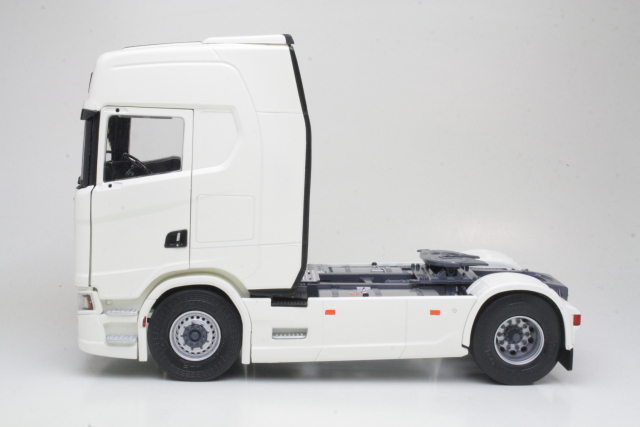 Scania S580 Highline 2021, valkoinen