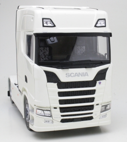 Scania S580 Highline 2021, valkoinen