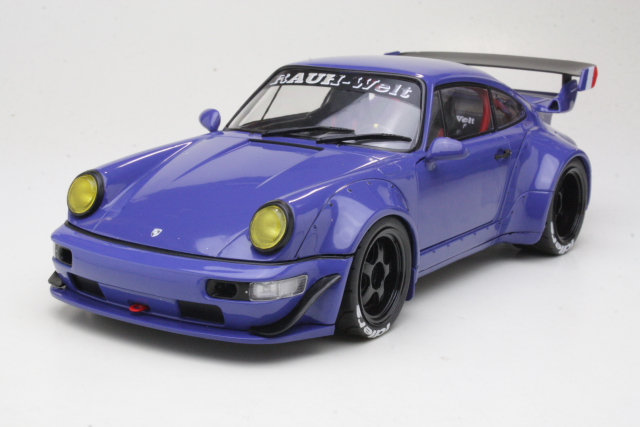 Porsche 911 (964) RWB 2017, sininen