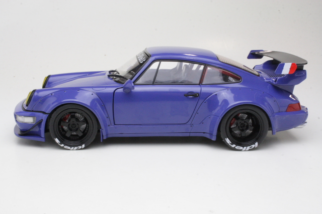 Porsche 911 (964) RWB 2017, sininen