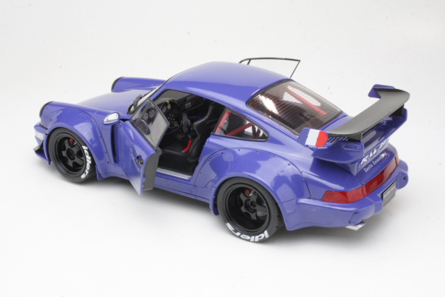 Porsche 911 (964) RWB 2017, sininen