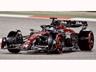 Alfa Romeo C43, F1 2023, V.Bottas, no.77 (1:18)