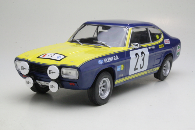 Ford Capri Mk1, Olympia Rally 1972, W.Röhrl, no.23 - Sulje napsauttamalla kuva