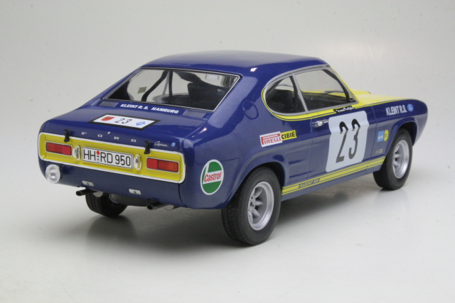 Ford Capri Mk1, Olympia Rally 1972, W.Röhrl, no.23