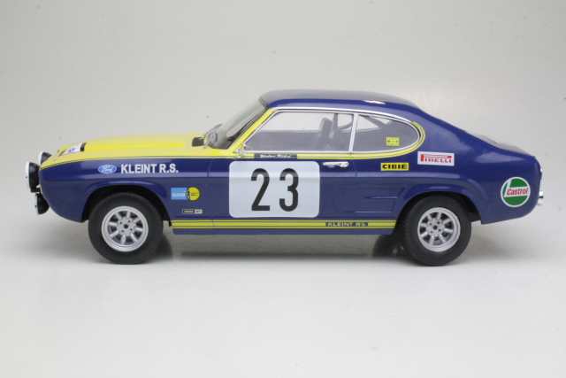 Ford Capri Mk1, Olympia Rally 1972, W.Röhrl, no.23 - Sulje napsauttamalla kuva