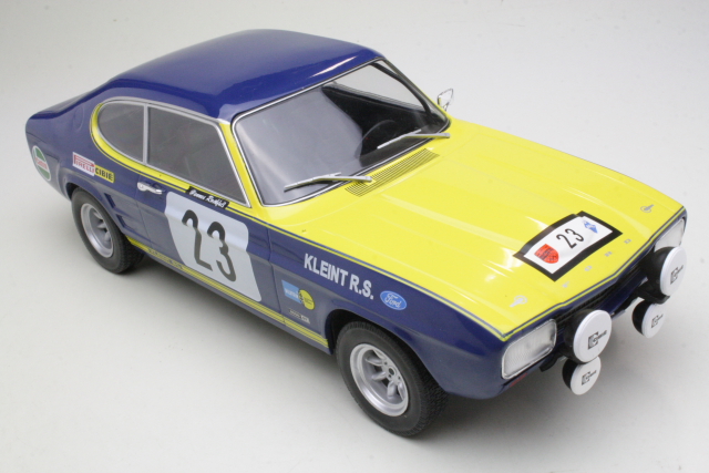 Ford Capri Mk1, Olympia Rally 1972, W.Röhrl, no.23 - Sulje napsauttamalla kuva