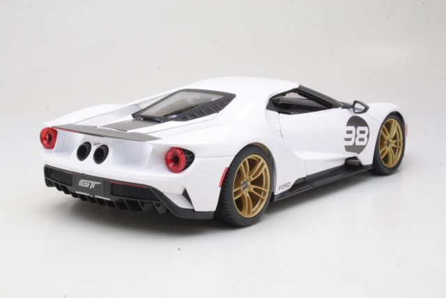 Ford GT 2021 Ford Heritage #98, valkoinen/musta