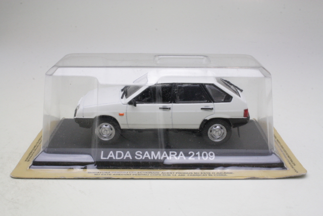 Lada Samara 2109 1987, valkoinen - Sulje napsauttamalla kuva