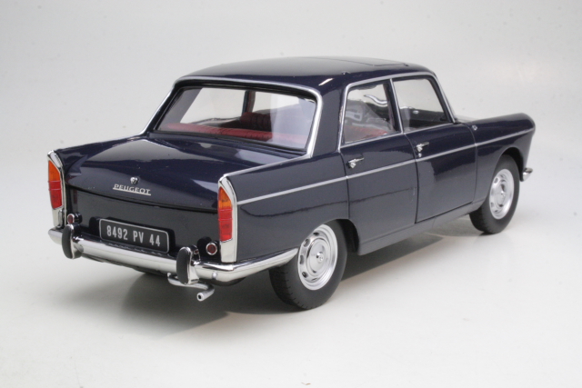 Peugeot 404 1965, tummansininen