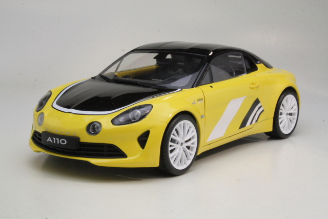 Alpine A110S "Tour de Corse 1975" 2022, yellow