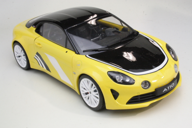 Alpine A110S "Tour de Corse 1975" 2022, yellow