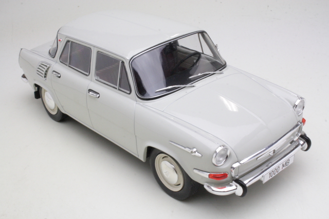 Skoda 1000 MB 1964, light grey
