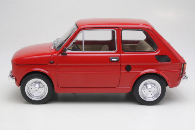 Fiat 126 1972, punainen