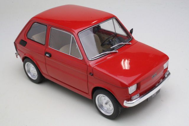 Fiat 126 1972, punainen