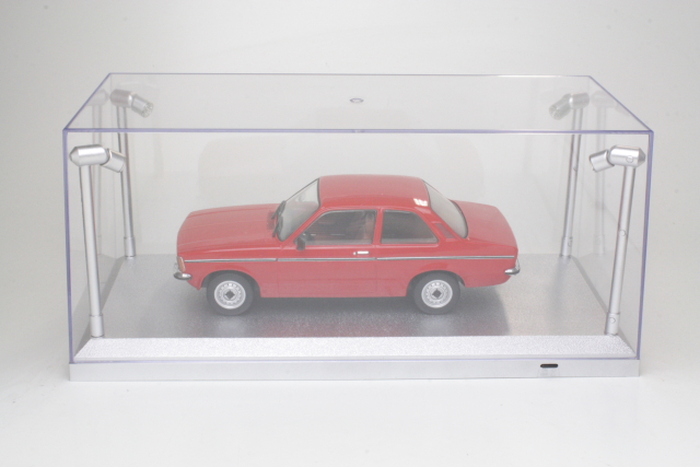 Plastic Showcase 1:18 with LED-lights