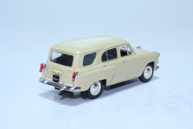 Moskvitch 423 Kombi 1957, beige - Sulje napsauttamalla kuva