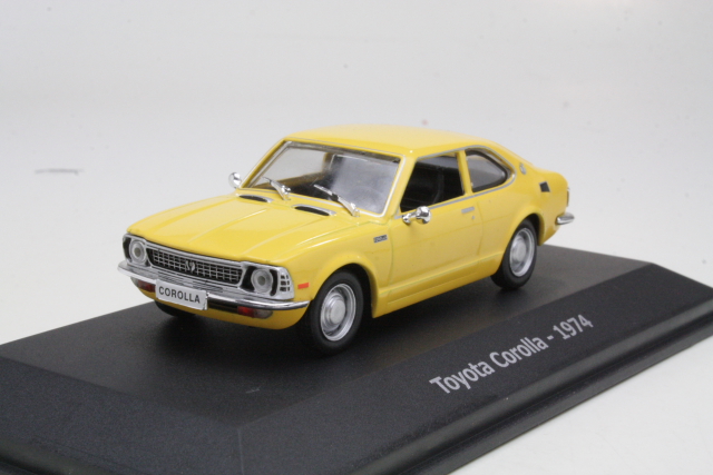 Toyota Corolla Coupe (KE25) 1974, yellow