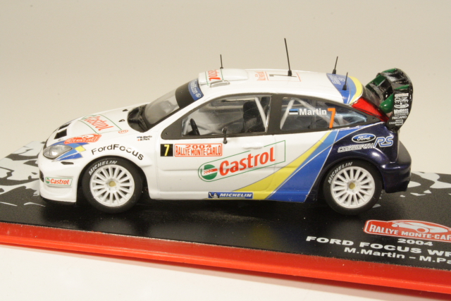 Ford Focus WRC, Monte Carlo 2004, M.Martin, no.7