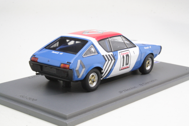 Renault R17, Ronde Cevenole 1973, J.P.Nicolas, no.10