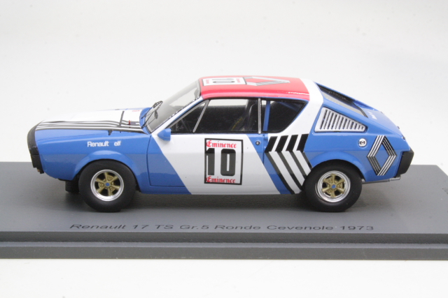 Renault R17, Ronde Cevenole 1973, J.P.Nicolas, no.10