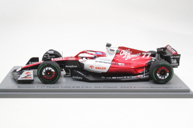 Alfa Romeo C42, Emilia Romagna GP 2022, V.Bottas, no.77