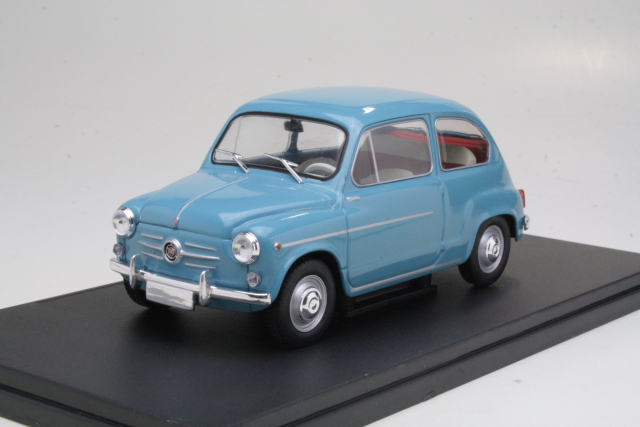Fiat 600 1960, blue