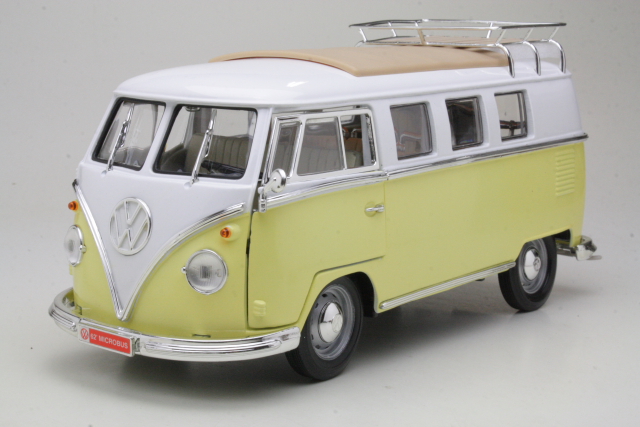VW T1 Bus 1962 "Camping", yellow/white