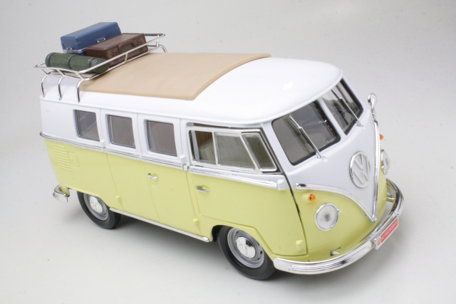 VW T1 Bus 1962 "Camping", yellow/white
