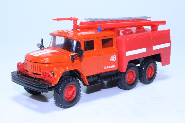 ZIL 131 Fire Engine 1989, red
