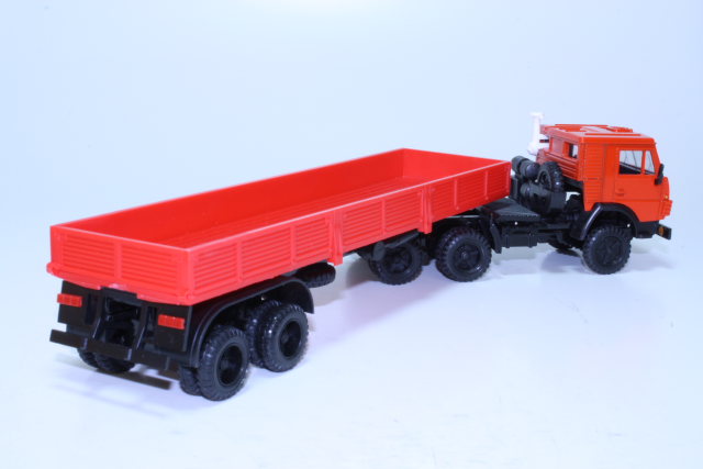 Kamaz 5410 semitrailer, red